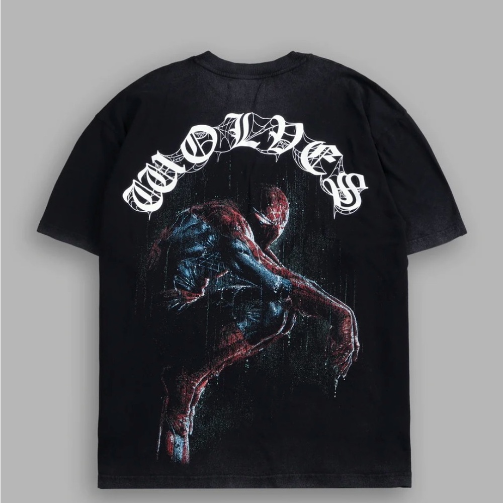 SOLD - DARC SPORT X MARVEL SPIDER-MAN DARC SPIDER PREMIUM OVERSIZED TEE - MEDIUM
